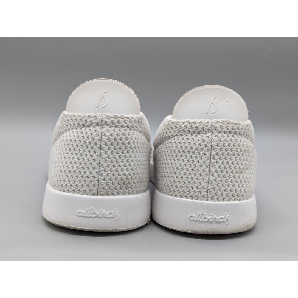 Allbirds TP Tree Pipers Men's White Light Grey Knit Wool Sneakers Shoes Size 13 - Picture 4 of 10